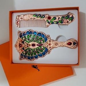 Copy Set  Mini Multicolor Hair Brush